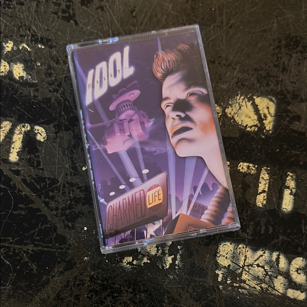 Billy Idol Charmed Life Cassette Tape